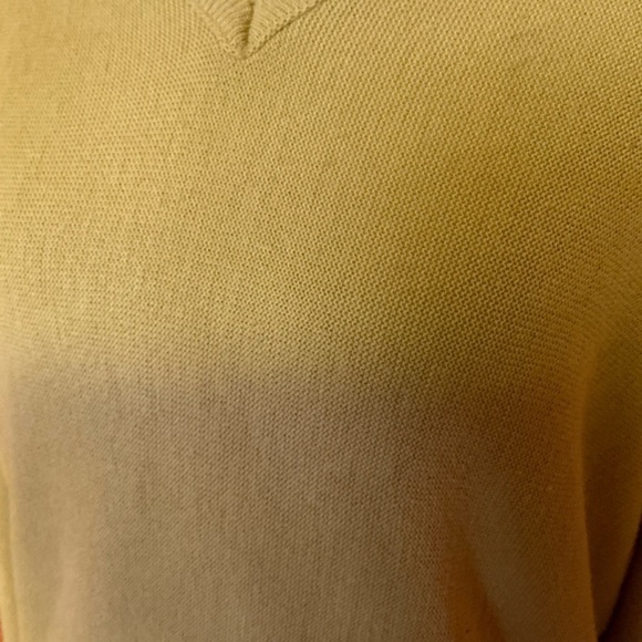 Vintage 60s gold grandpa sweater - Picture 5 of 11